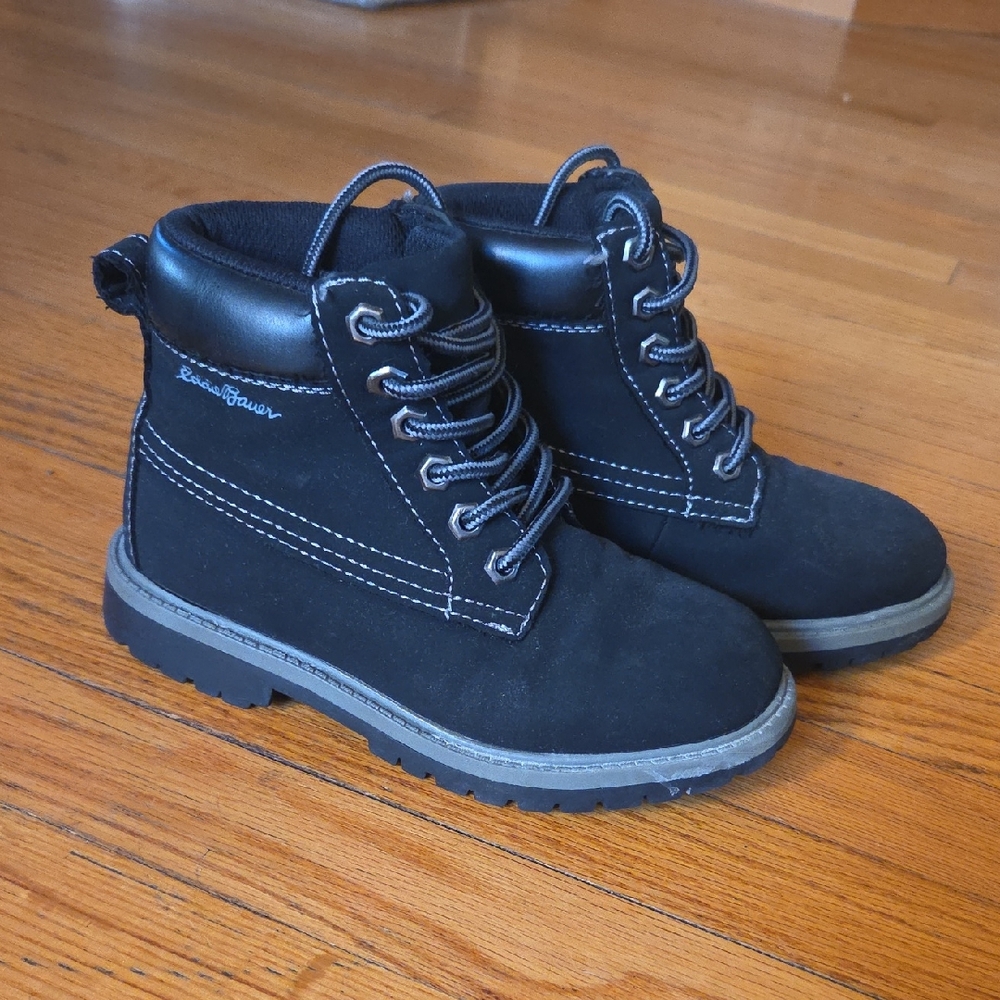 Eddie Bauer Kids Black Boots